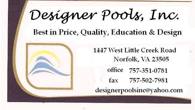 Designer Pools - Pools, Hot Tubs, Service